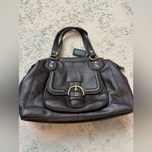 Coach Brown Leather Handbag